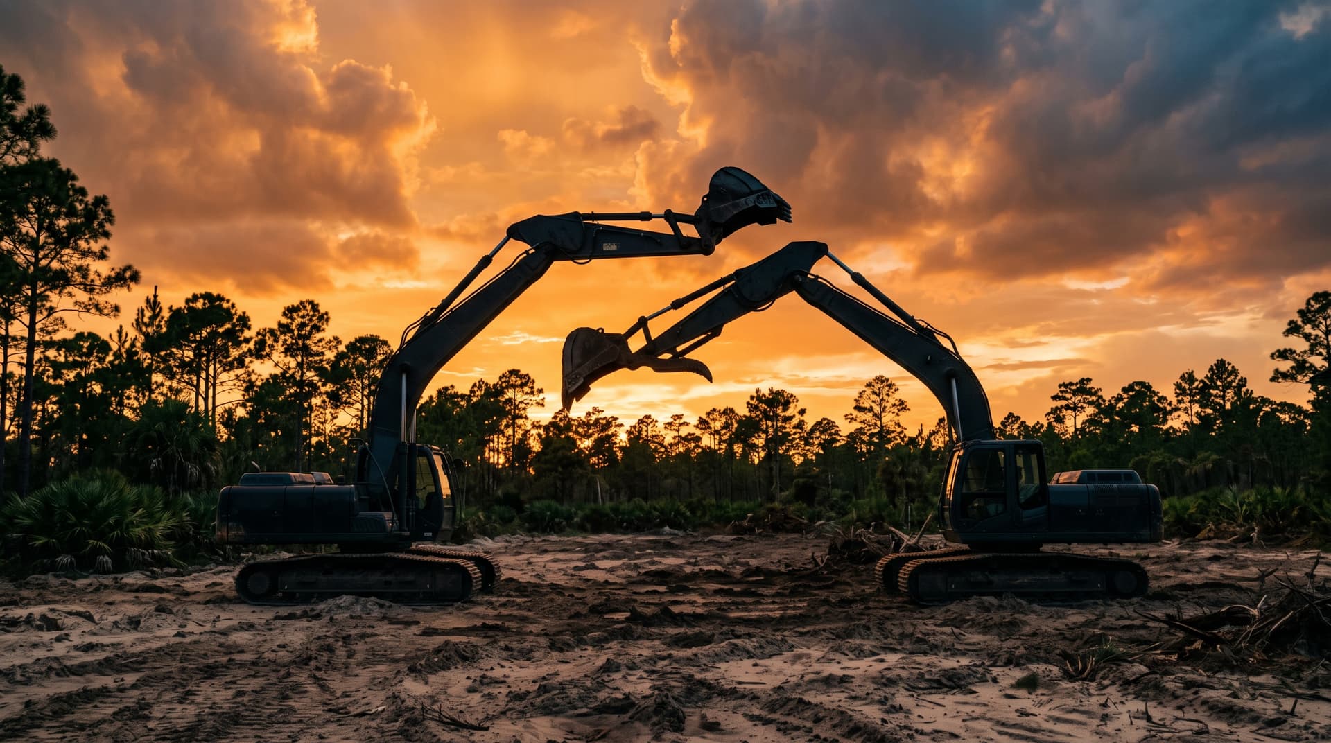 Cat 320 vs John Deere 350P excavator: what Florida dirt work actually tells you