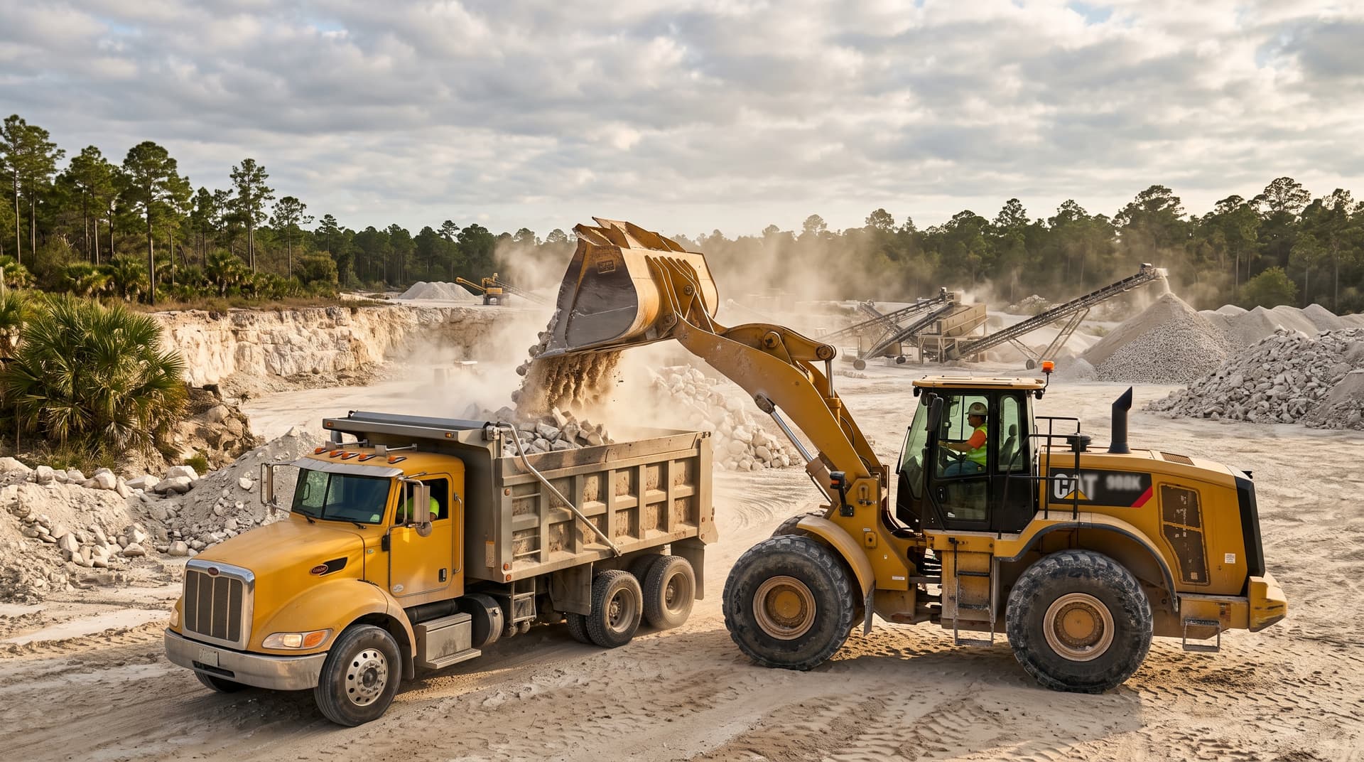 John Deere 644K wheel loader: the numbers quarry crews quote back to us
